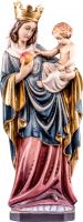 STATUA STATUA DELLA MADONNA DI BRESSANONE - DEMETZ - DEUR - STATUA IN LEGNO DIPINTA A MANO. ALTEZZA PARI A 35 CM.