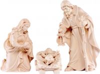 SACRA FAMIGLIA H.K. - DEMETZ - DEUR - STATUA IN LEGNO DIPINTA A MANO. ALTEZZA PARI A 11 CM.