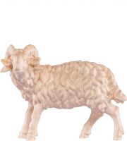 MONTONE H.K. - DEMETZ - DEUR - STATUA IN LEGNO DIPINTA A MANO. ALTEZZA PARI A 42 CM.
