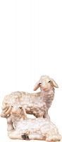 GRUPPO AGNELLI H.K. - DEMETZ - DEUR - STATUA IN LEGNO DIPINTA A MANO. ALTEZZA PARI A 15 CM.